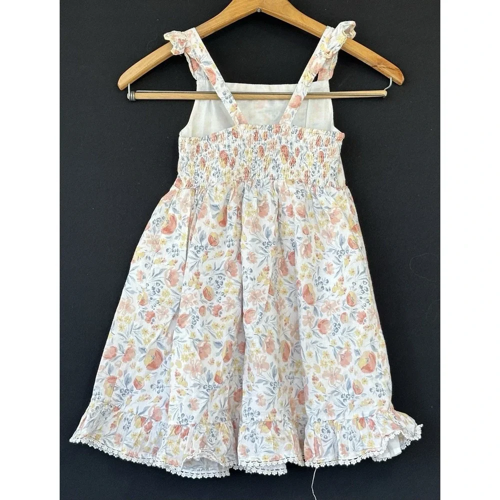 Tommy Bahama Floral Cottagecore Sundress Sweet Girls Size 6